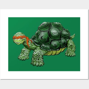 Teenage Mutant Ninja Turtles Michelangelo Posters and Art